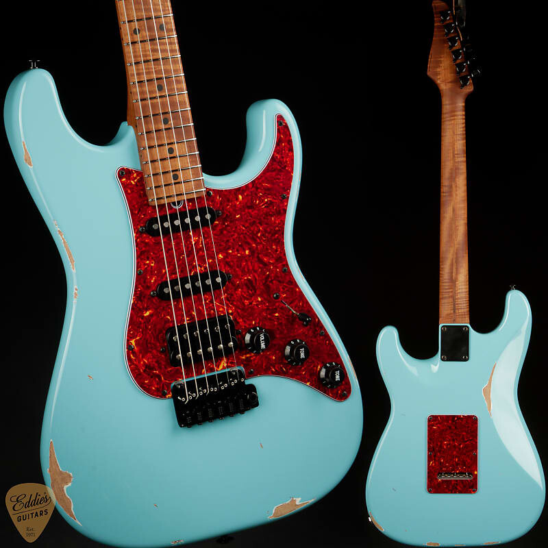 

Электрогитара Suhr Eddie's Guitars Exclusive Classic S Antique Roasted - Daphne Blue