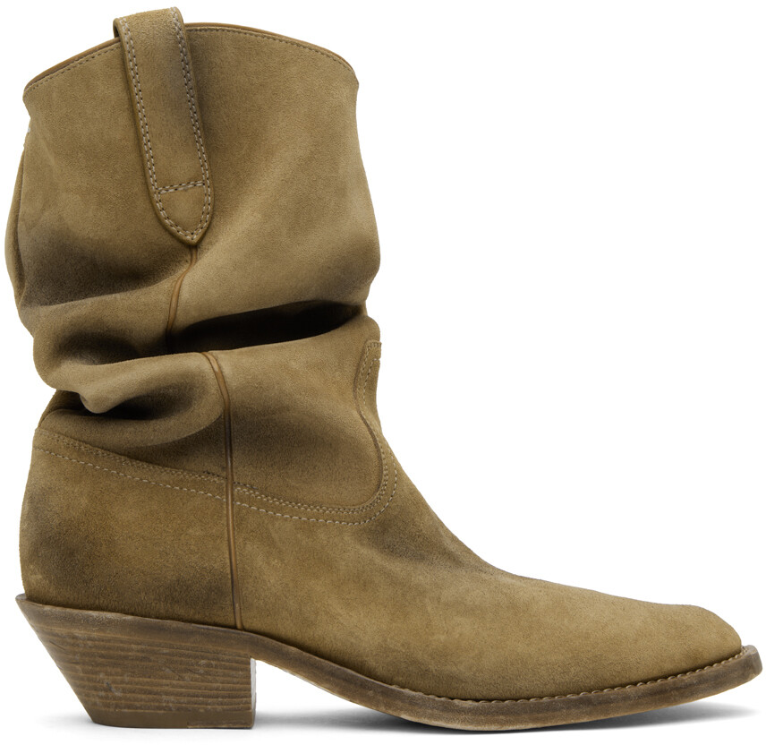 

Сапоги в стиле вестерн Тан Таби Maison Margiela