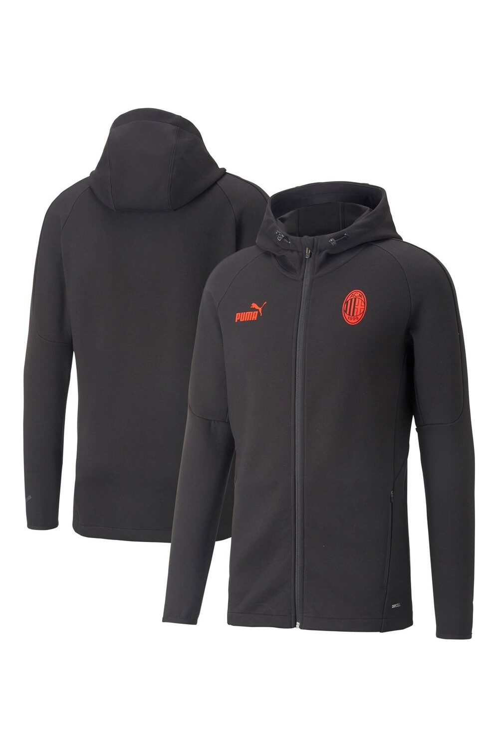 

Повседневная куртка с капюшоном AC Milan Puma, черный
