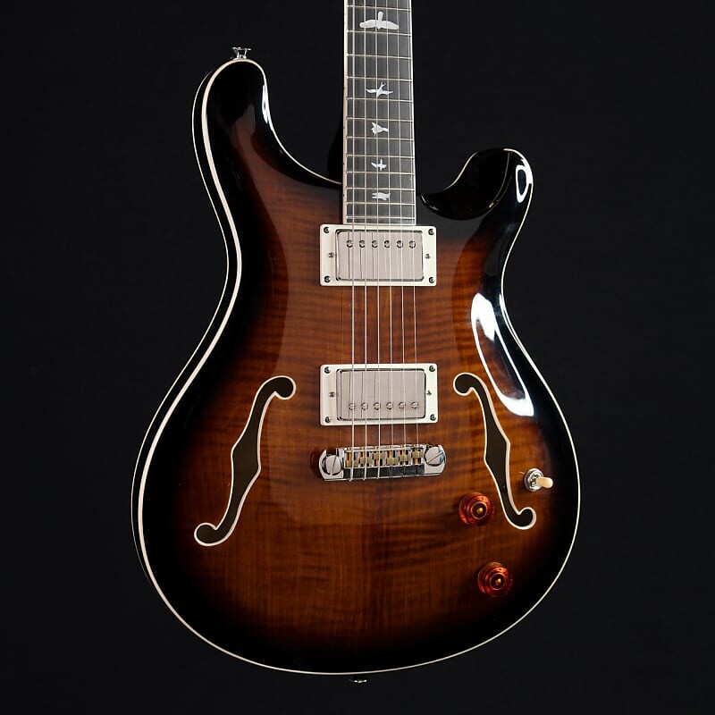

Электрогитара PRS SE Hollowbody II - Black Gold Sunburst #1063