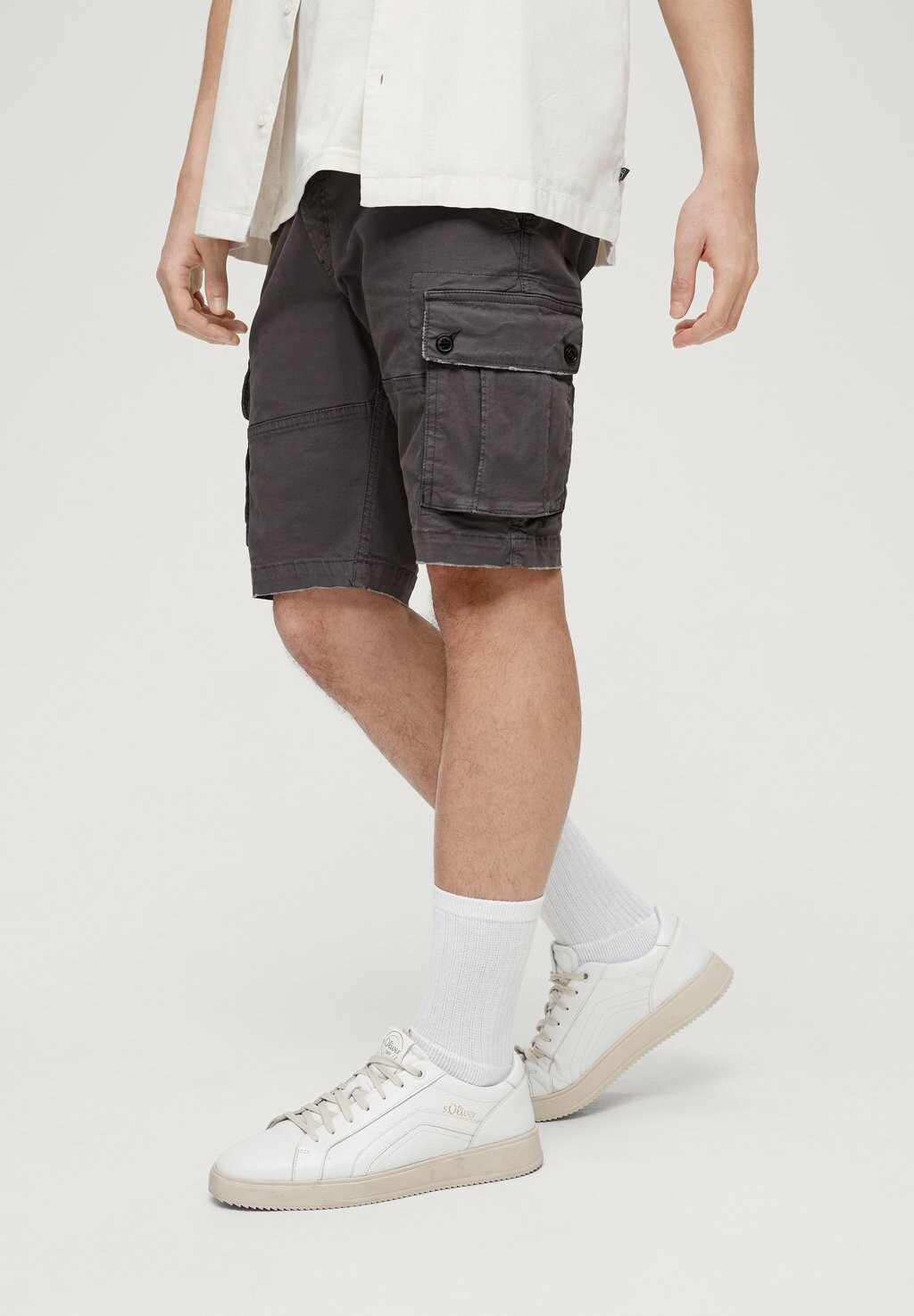 

Шорты JOHN BERMUDA IM STYLE QS, цвет dunkelgrau