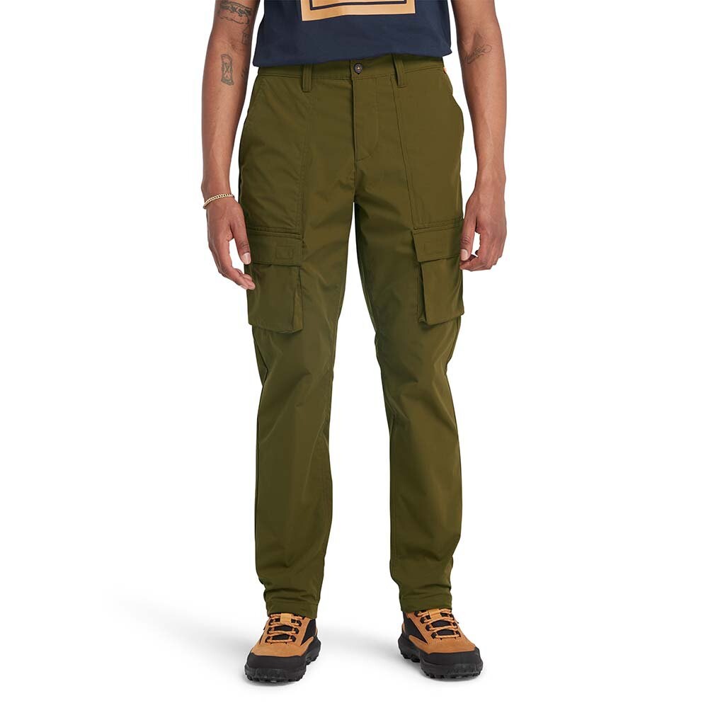 

Брюки Timberland DWR Outdoor Cargo, зеленый