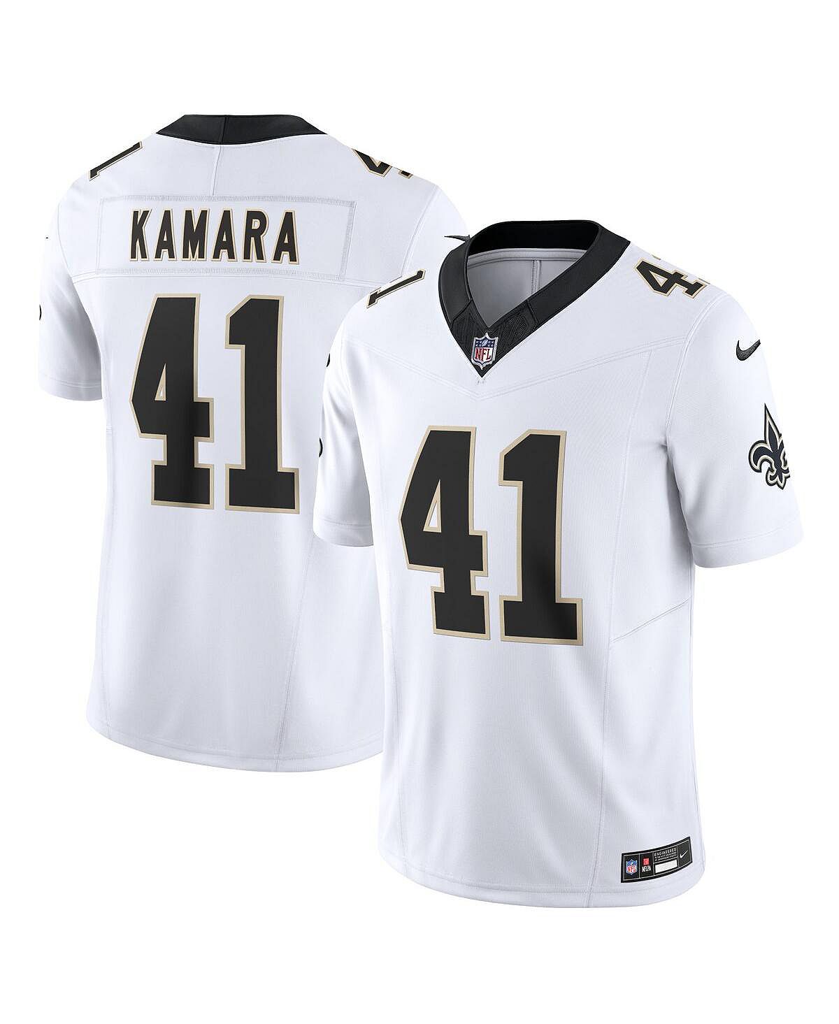 

Мужские кроссовки Alvin Kamara White New Orleans Saints Vapor F.U.S.E. Ограниченный Джерси Nike