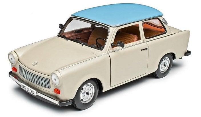 

Sun Star Trabant 601 Deluxe 1965 Серый Голубой 1:18 4288