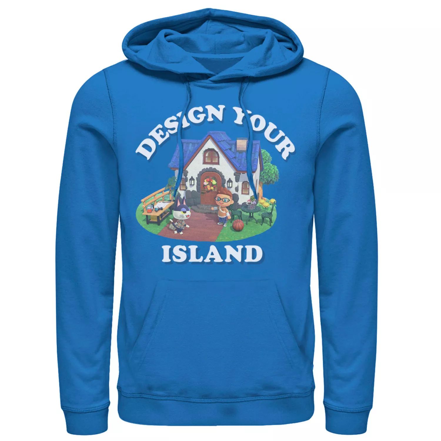 Мужская толстовка Animal Crossing: New Horizons Design Your Island Licensed Character
