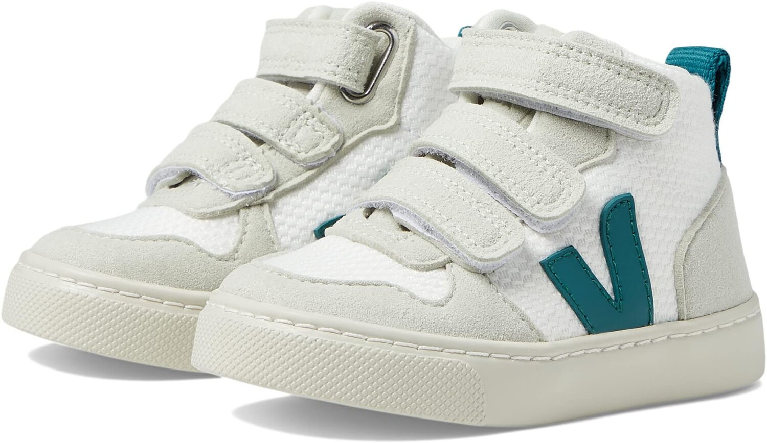 

Кроссовки Small V-10 Mid B-Mesh VEJA, цвет White/Brittany