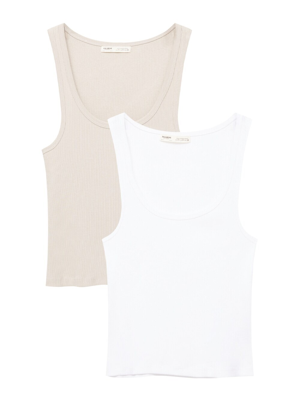 

Топ Pull&Bear, бежевый