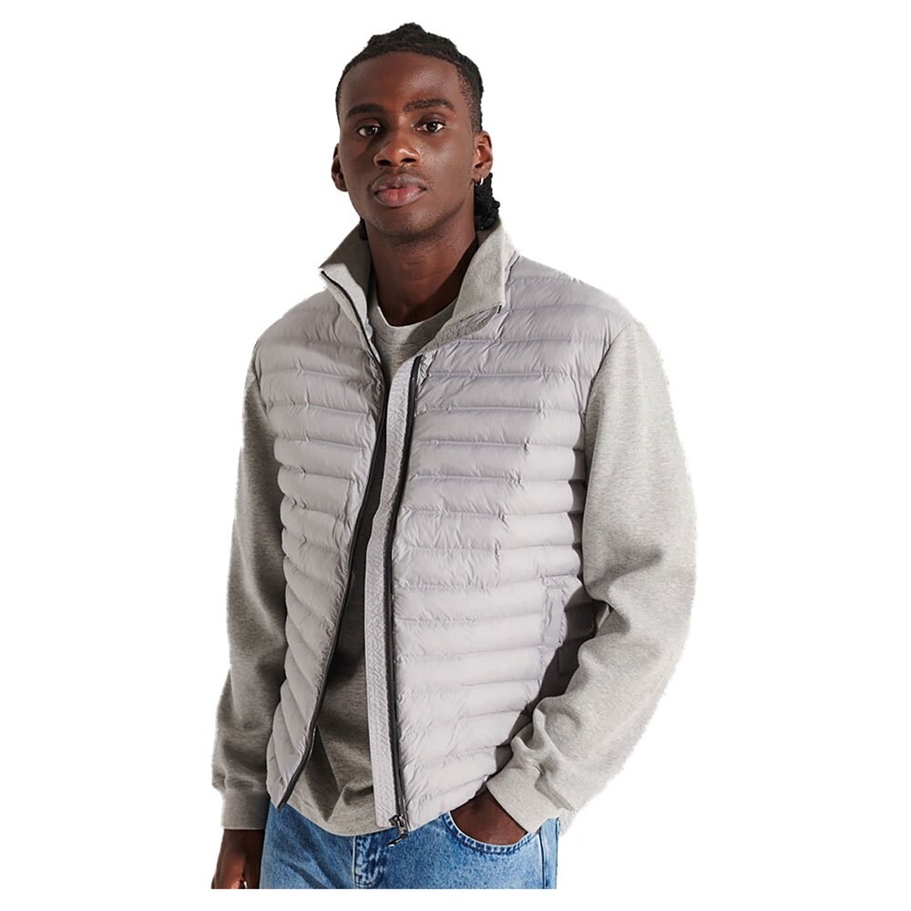 

Куртка Superdry Mountain Hybrid Bomber, серый