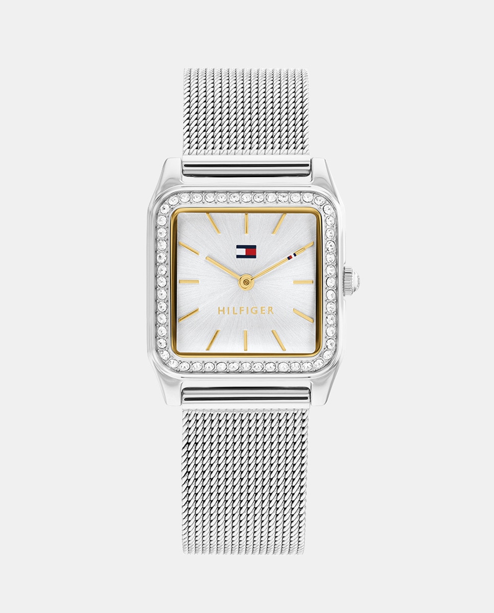 Женские часы Toni 1782608 со стальной сеткой Tommy Hilfiger, серебро
