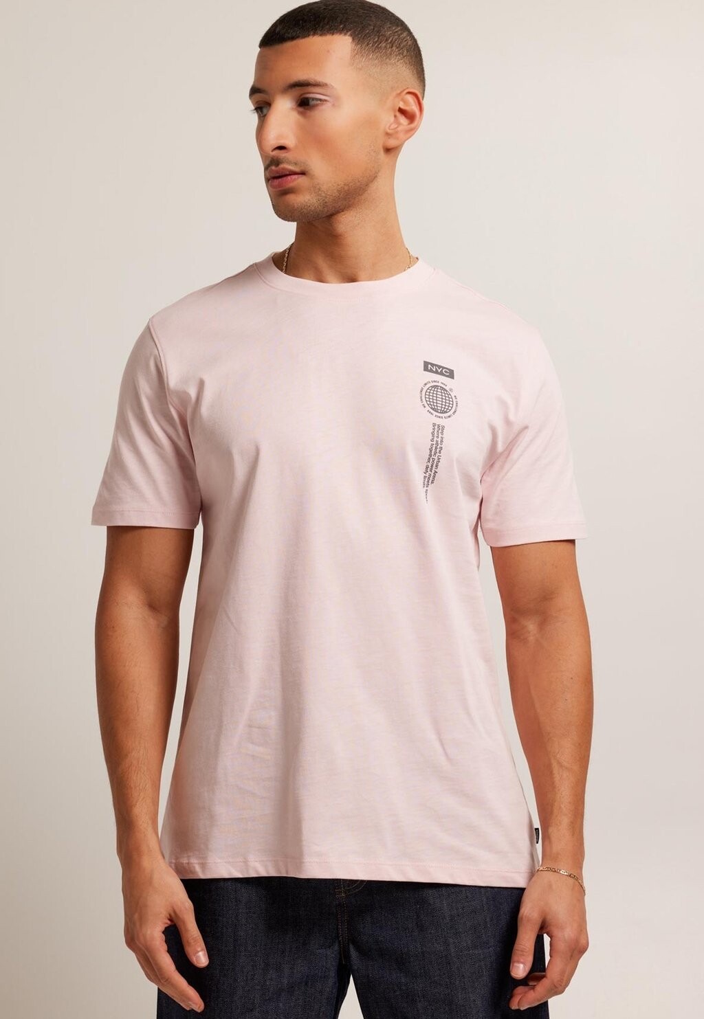 

Футболка с принтом EMORY America Today, цвет light pink