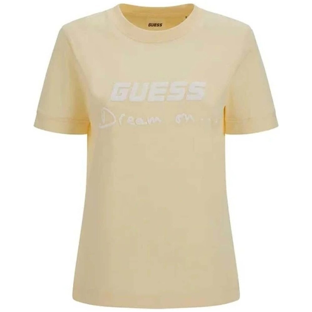 

Футболка Guess Dalya Short Sleeve Round Neck, желтый