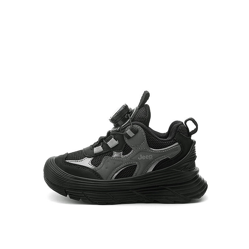 

Детские кроссовки Kids Low-top Silver Jeep, черный
