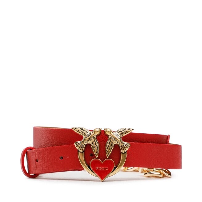 

Ремень Pinko LoveBelt, красный