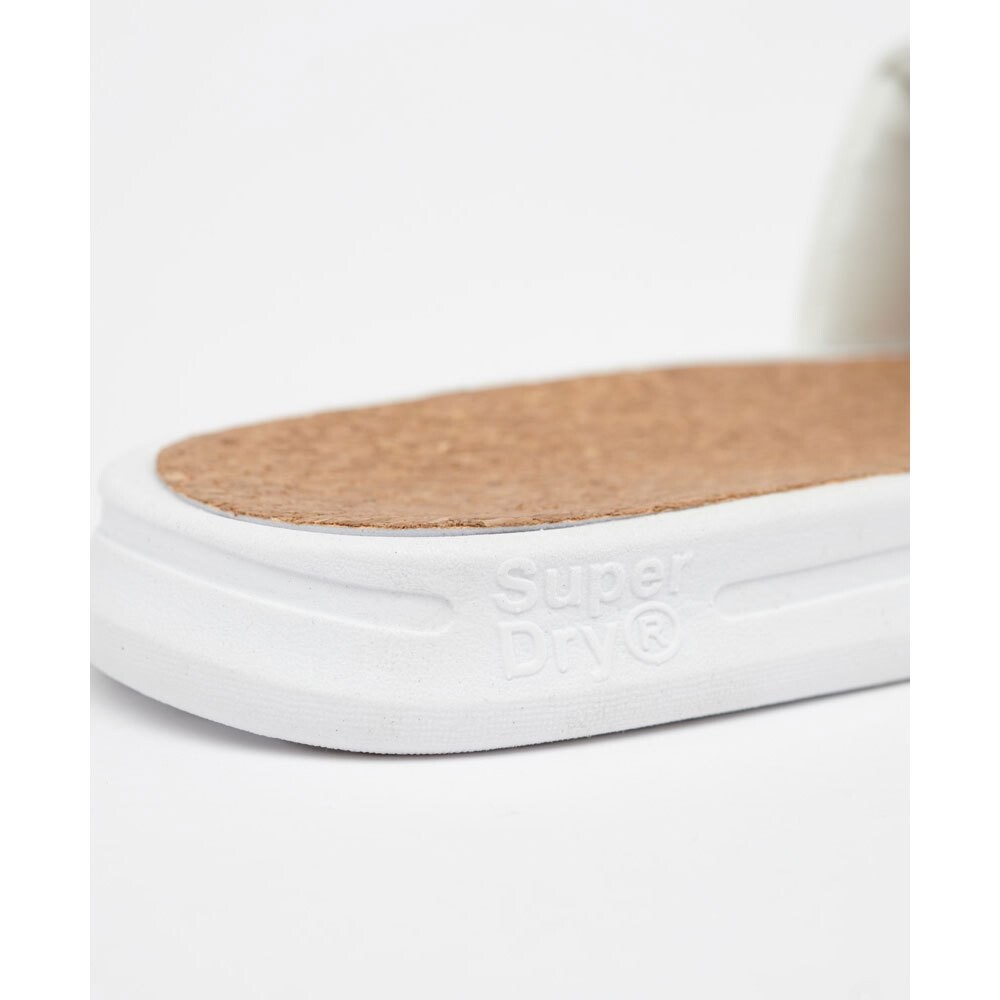 

Шлепанцы Superdry Cork Crewer, белый