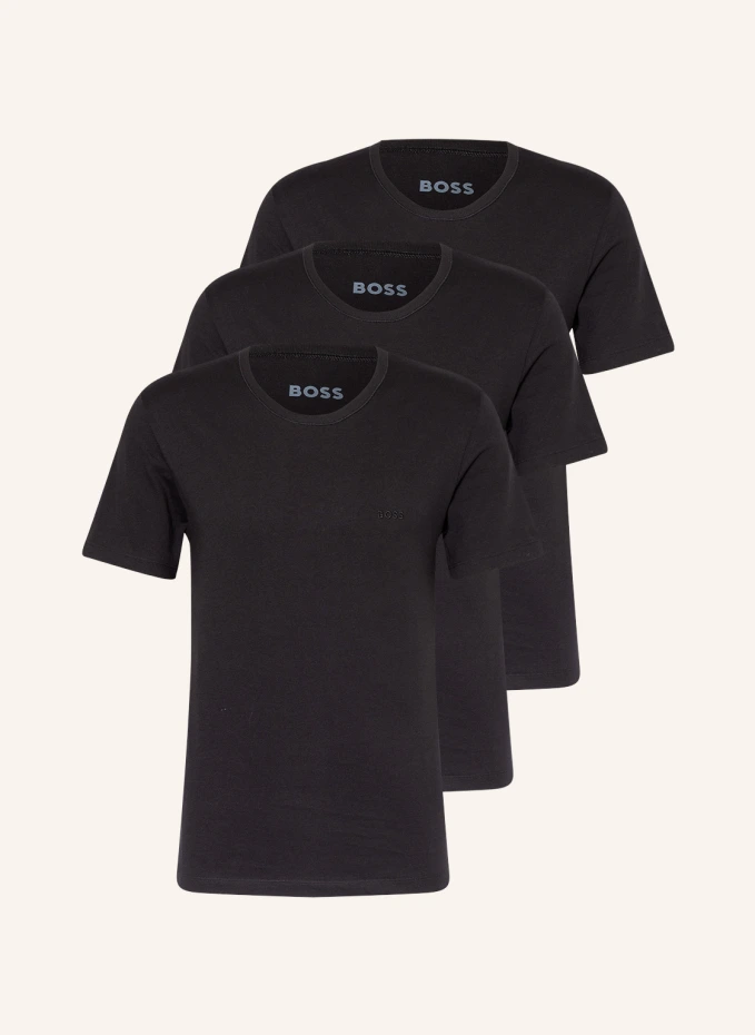 

Упаковка из 3 футболок Boss, черный