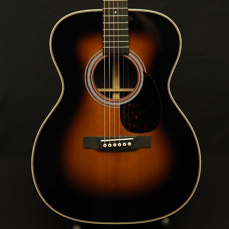 Акустическая гитара Martin OM-28 2023 - Sunburst акустическая гитара martin om 28 aging toner