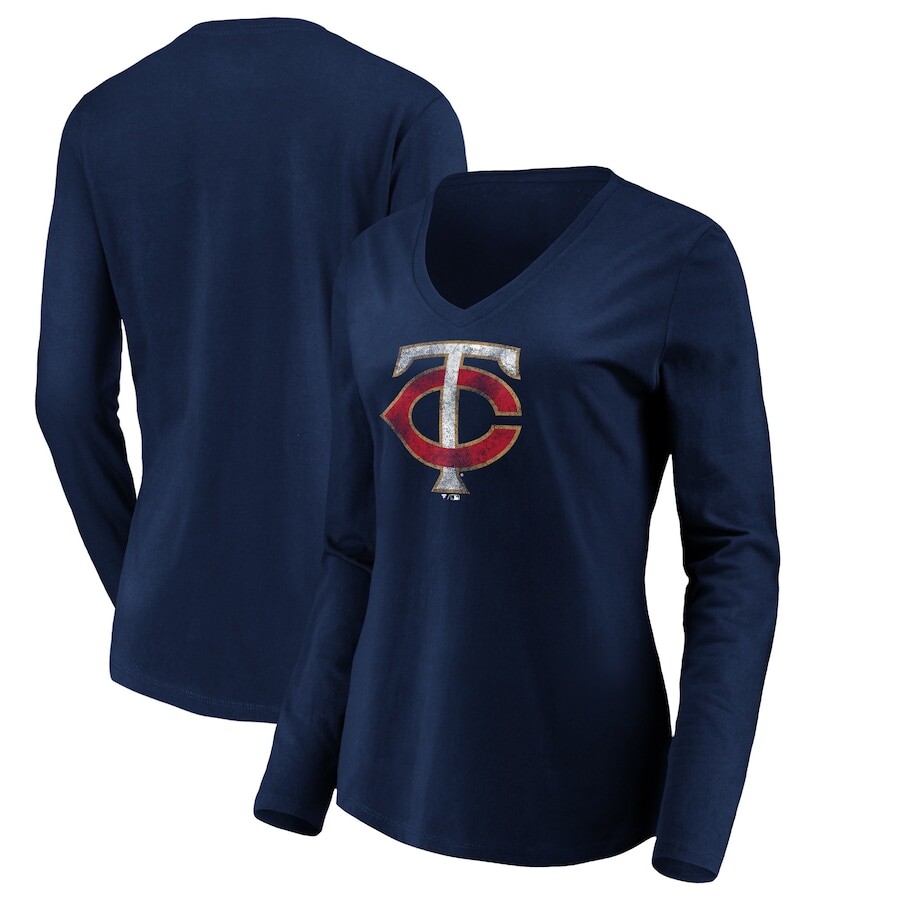 

Футболка с длинным рукавом Fanatics Branded Minnesota Twins, нави