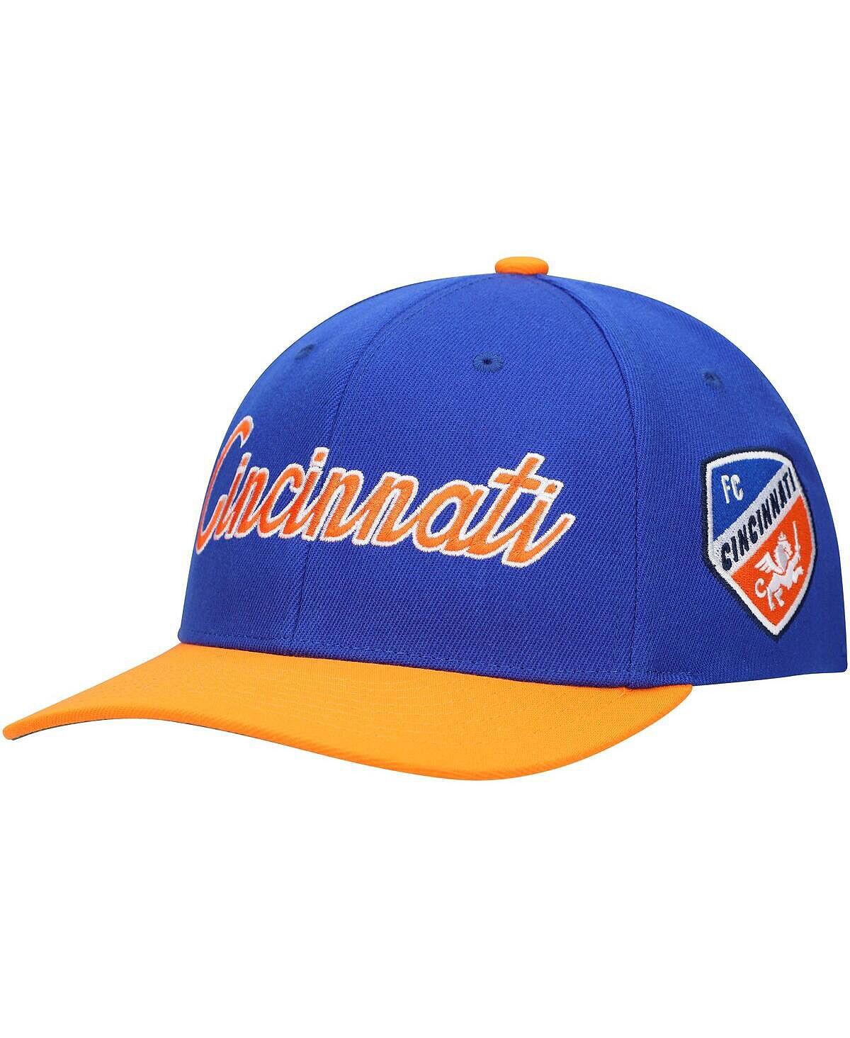 

Мужская синяя эластичная бейсболка FC Cincinnati Team Script 2.0 Mitchell & Ness