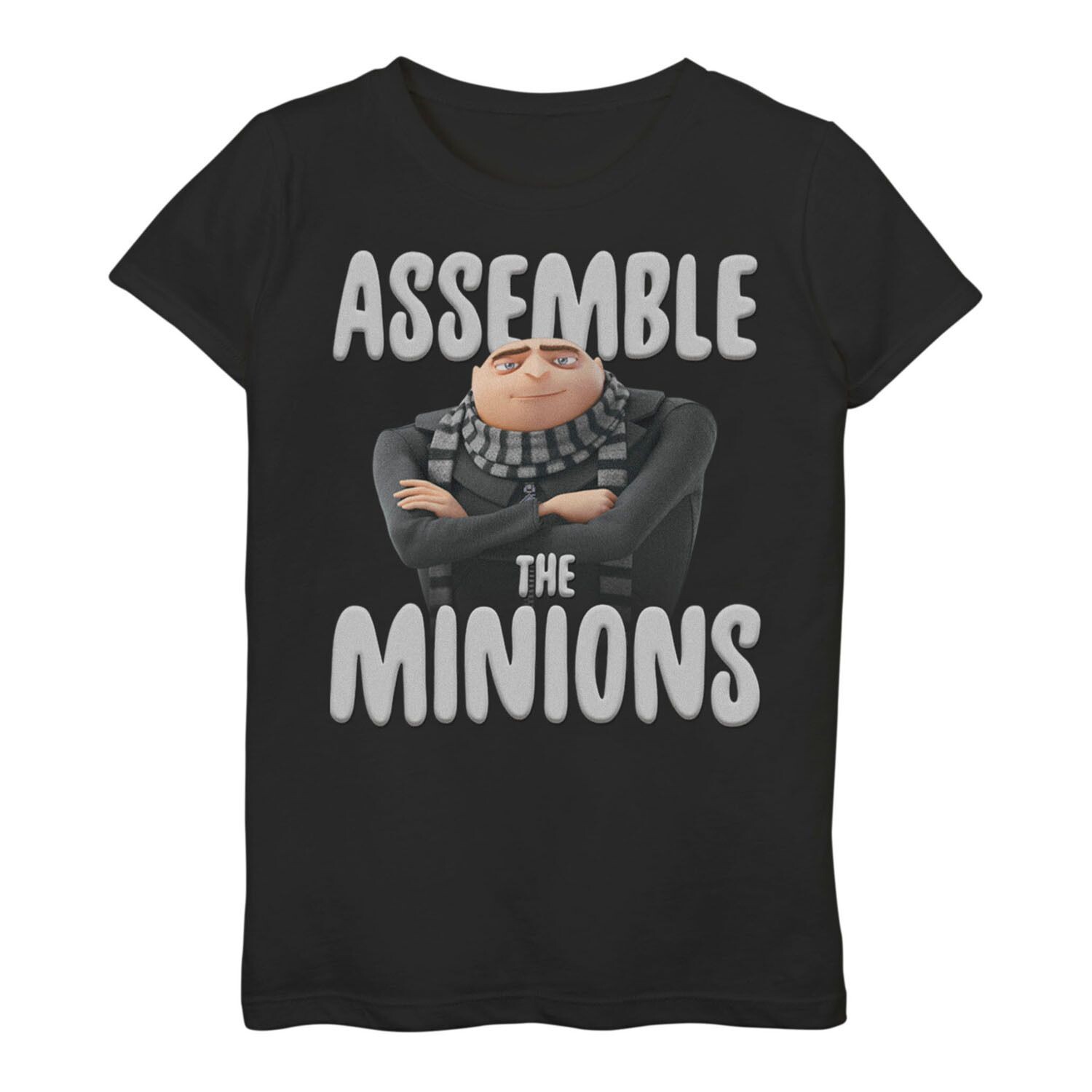 

Футболка «Собери Миньонов» для девочек от 3 до 16 лет «Гадкий Я» Minions Gru Licensed Character
