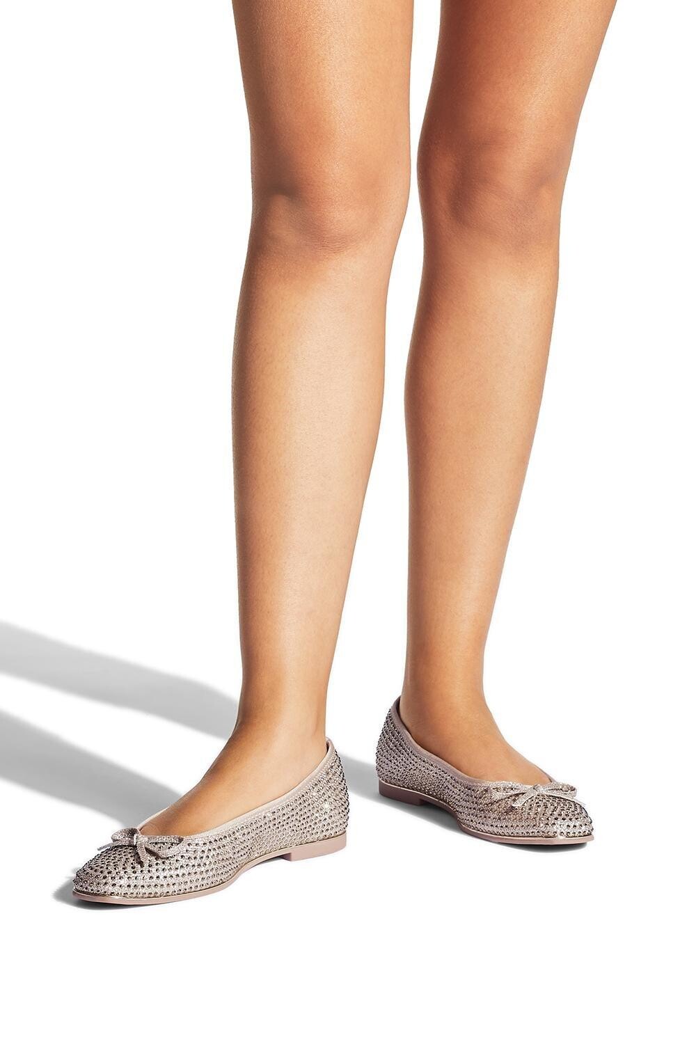 

Туфли из ткани 'Lily Ballerina 2' Carvela, золото
