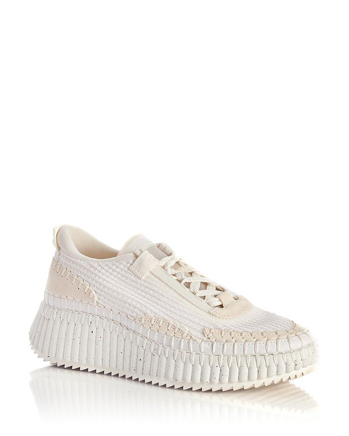 Женские низкие кроссовки Nama Woven Platform Chloe