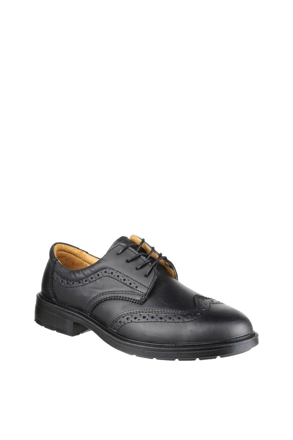 Защитная обувь 'FS44' Amblers Safety, черный кожаные туфли для девочки на шнуровке с нескользящей подошвой pablosky синий