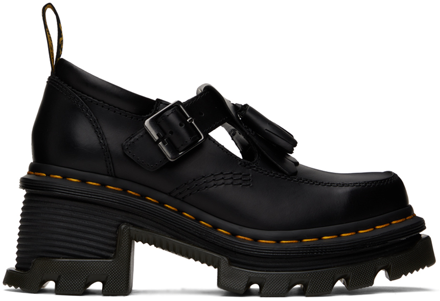 Черные туфли на каблуках Мэри Джейн из Коррана Dr. Martens туфли мэри джейн cvmartanni размер 38 черный