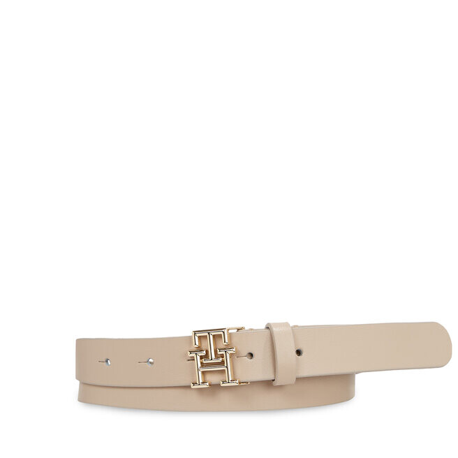 

Ремень Tommy Hilfiger ThLogo, бежевый