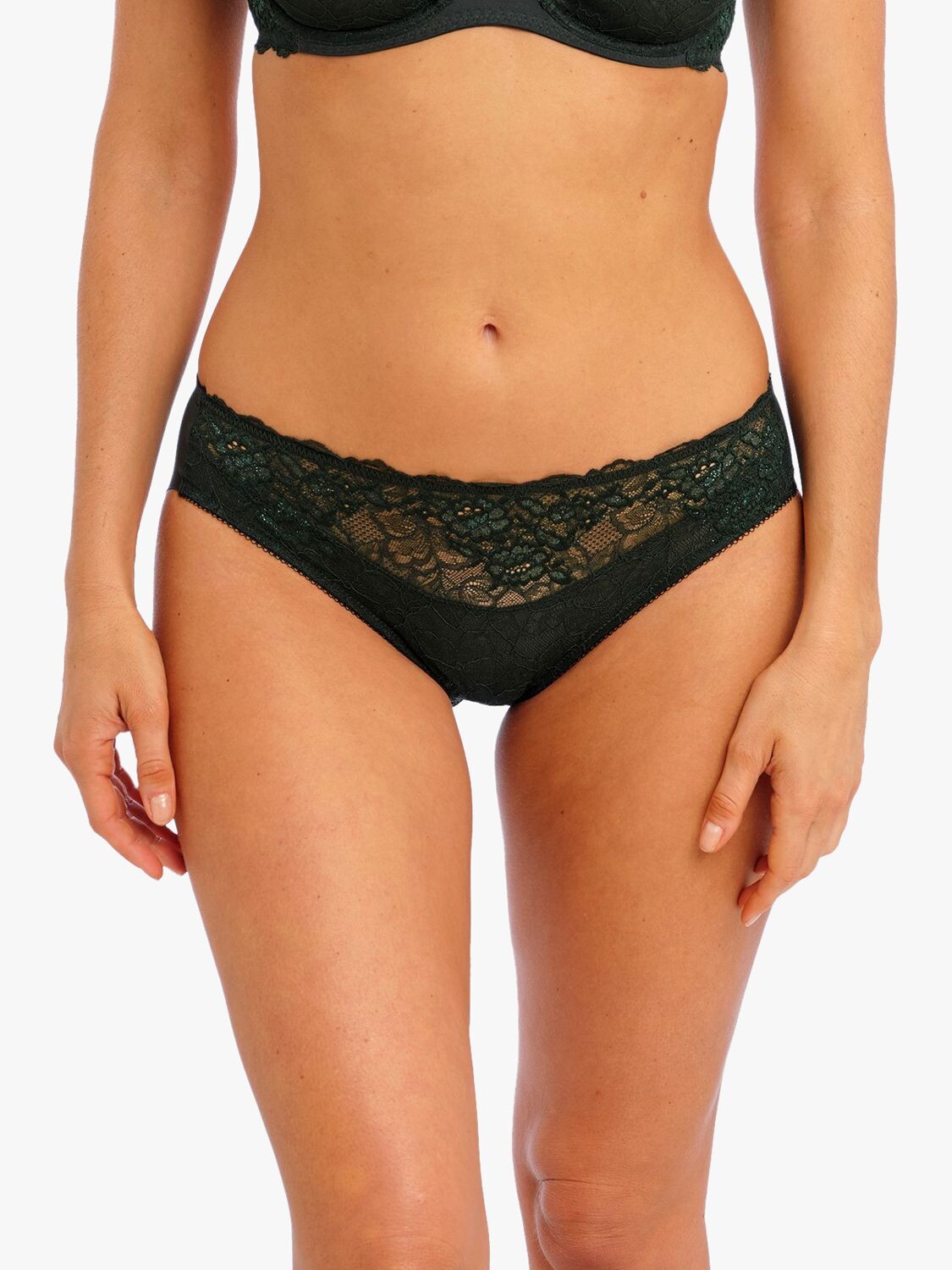 

Трусики бикини Wacoal Lace Perfection, ботанический зеленый
