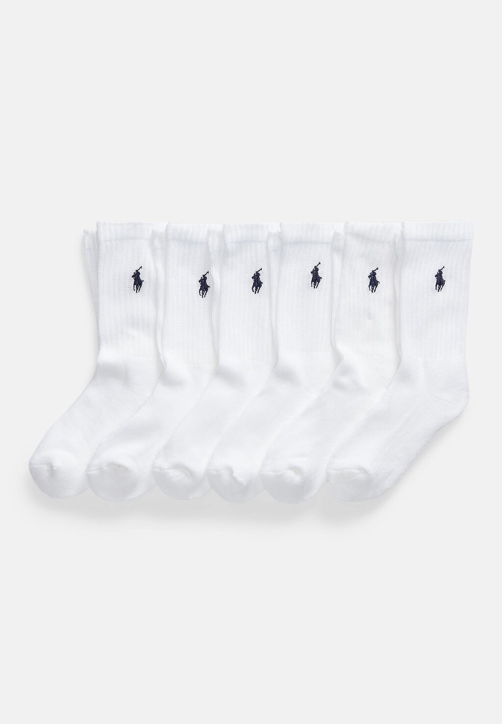 

Носки ATHLETIC CREW UNISEX 6 PACK Polo Ralph Lauren, цвет white