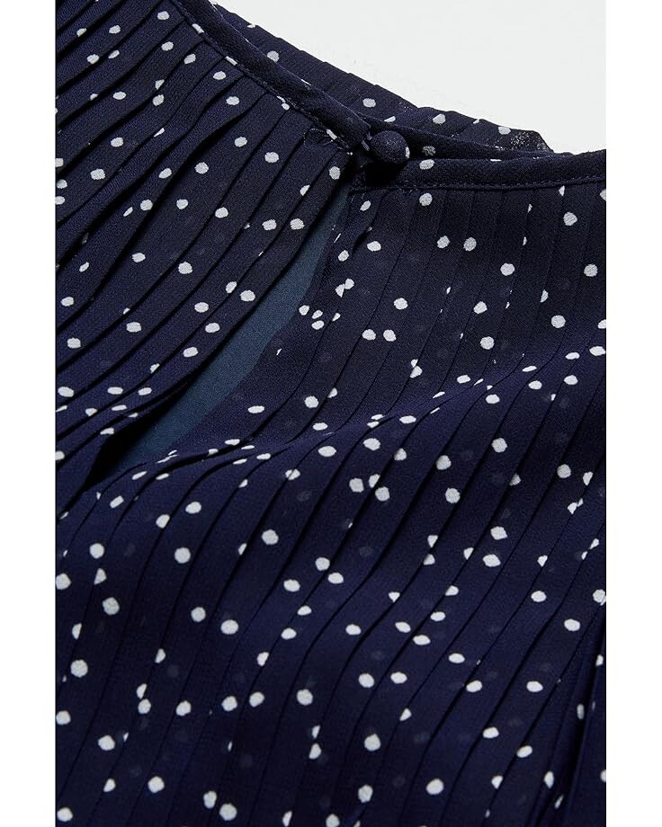 

Платье Vineyard Vines Pleated Dress, цвет Scattered Dot/Navy