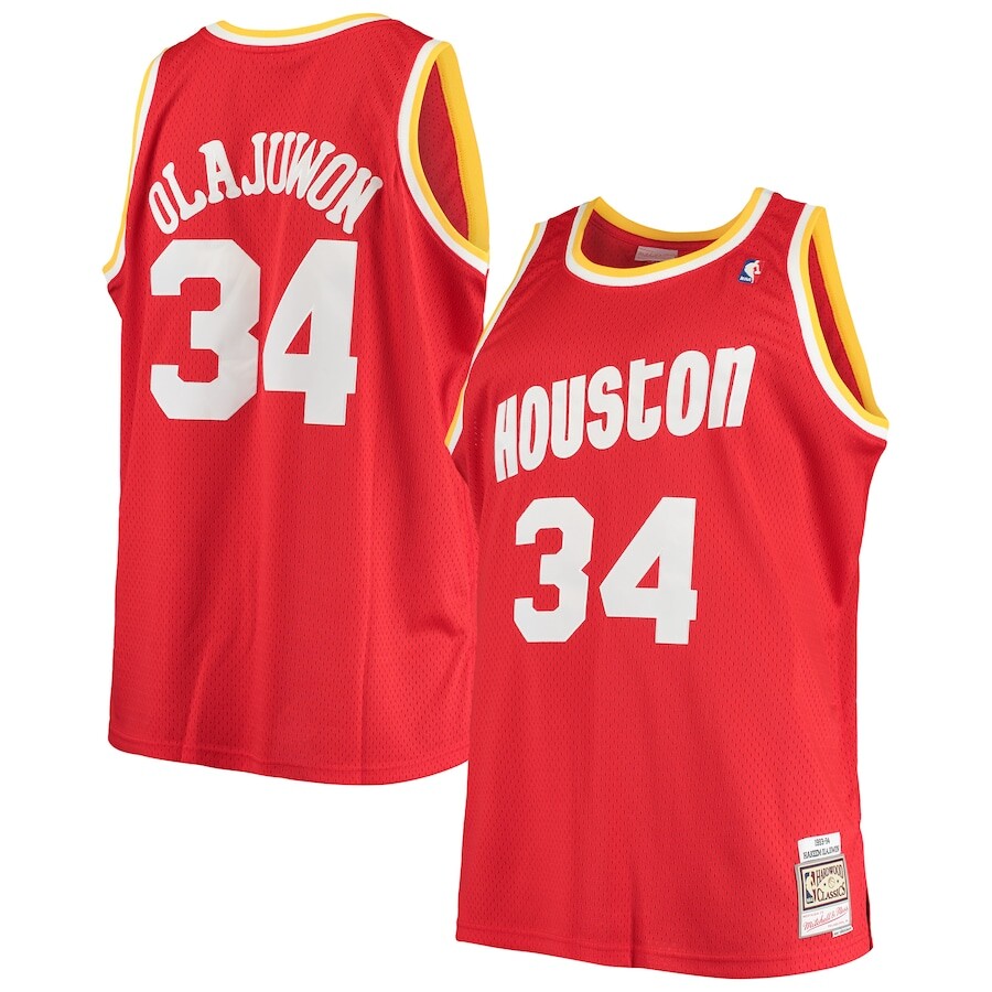 

Джерси Mitchell & Ness Houston Rockets, красный