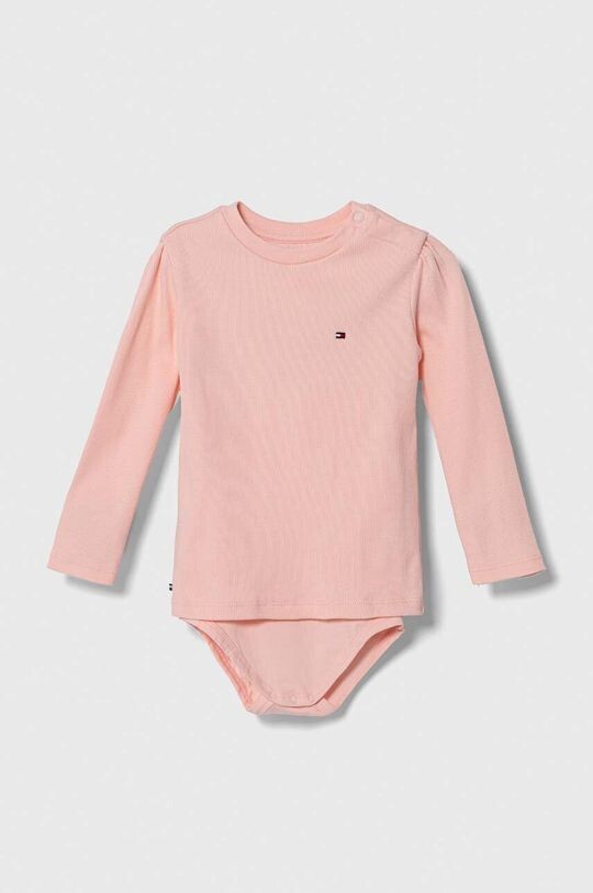 

Детское боди Tommy Hilfiger, розовый