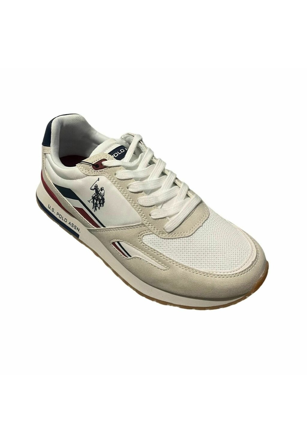 

Низкие кроссовки U.S. Polo Assn., бело-серый