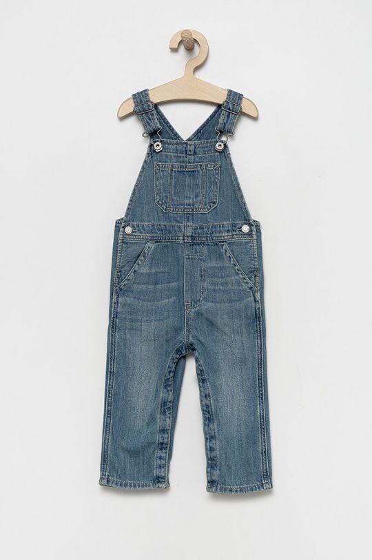 

Детский джинсовый комбинезон GAP, синий