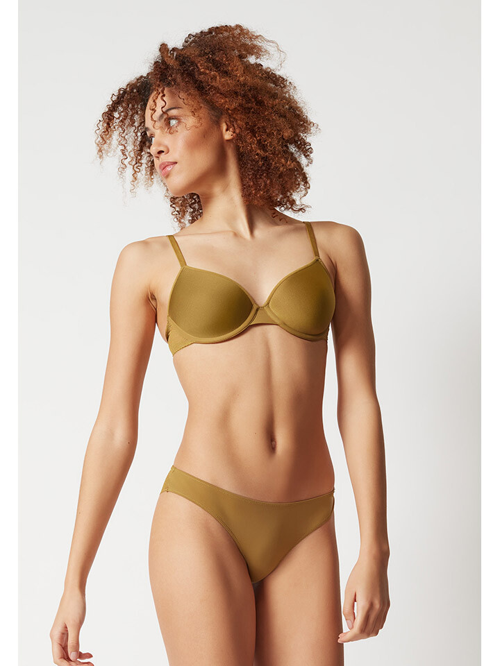 

Бюстгальтер без косточек Skiny, хаки