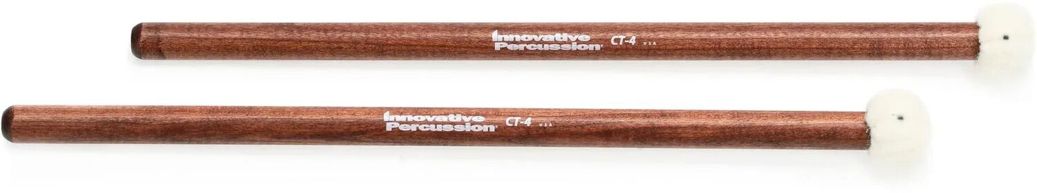 

Innovative Percussion CT-4 Concert Timpani Mallets - Medium Hard