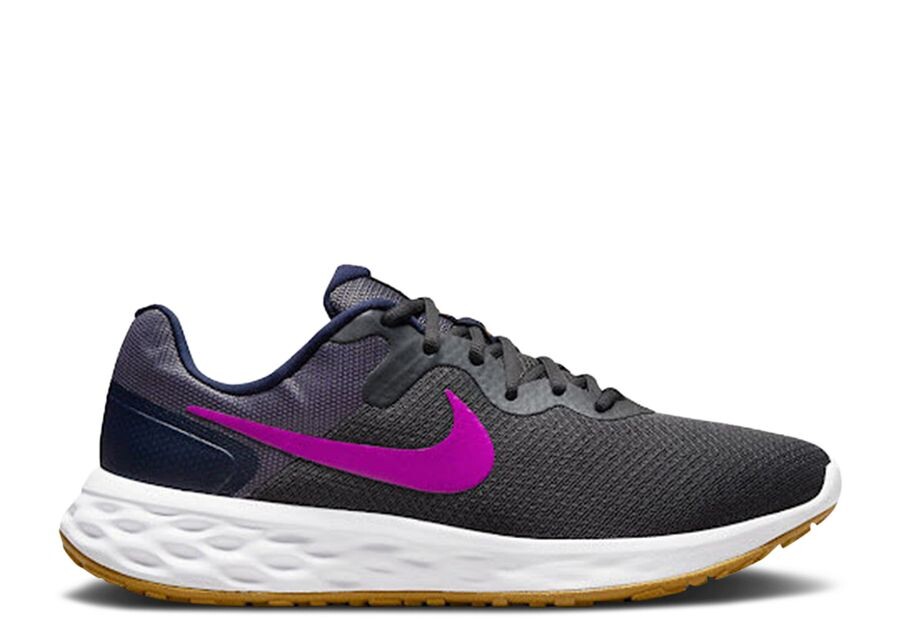 

Кроссовки Nike Revolution 6 Next Nature 'Anthracite Vivid Purple', черный