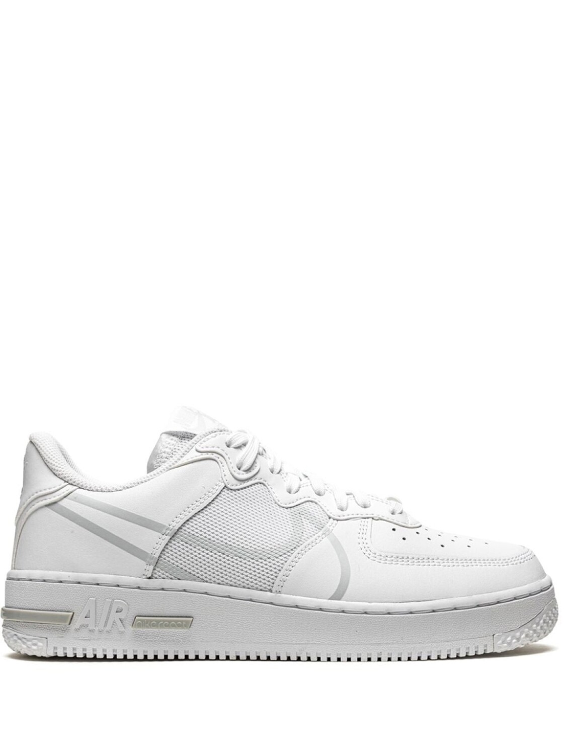 

Nike кроссовки Air Force 1 React, белый, Серый