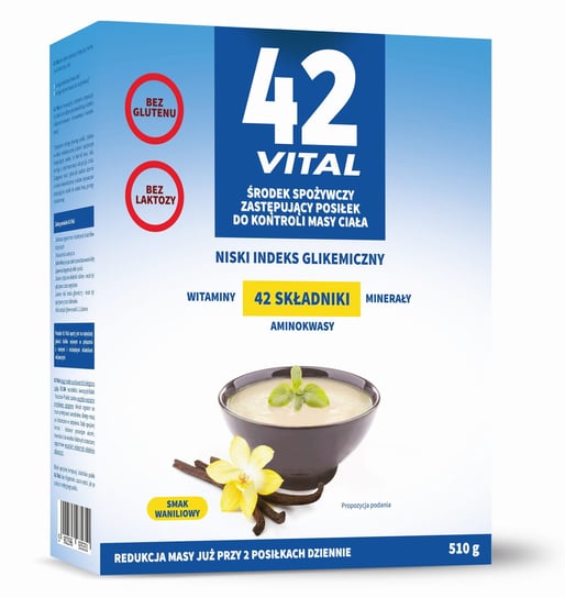 БАД 42 Vital Низкокалорийная растительная диета, 500 г