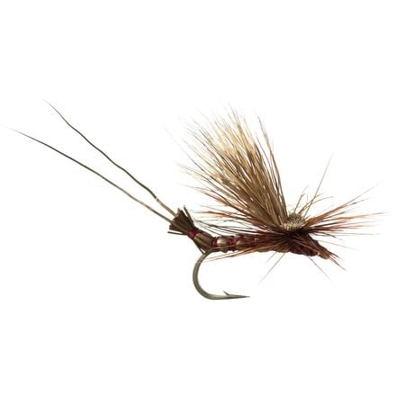 pfg мушка march brown 12 d036 Коричневый селезень Galloup — упаковка из 12 штук Montana Fly Company, коричневый