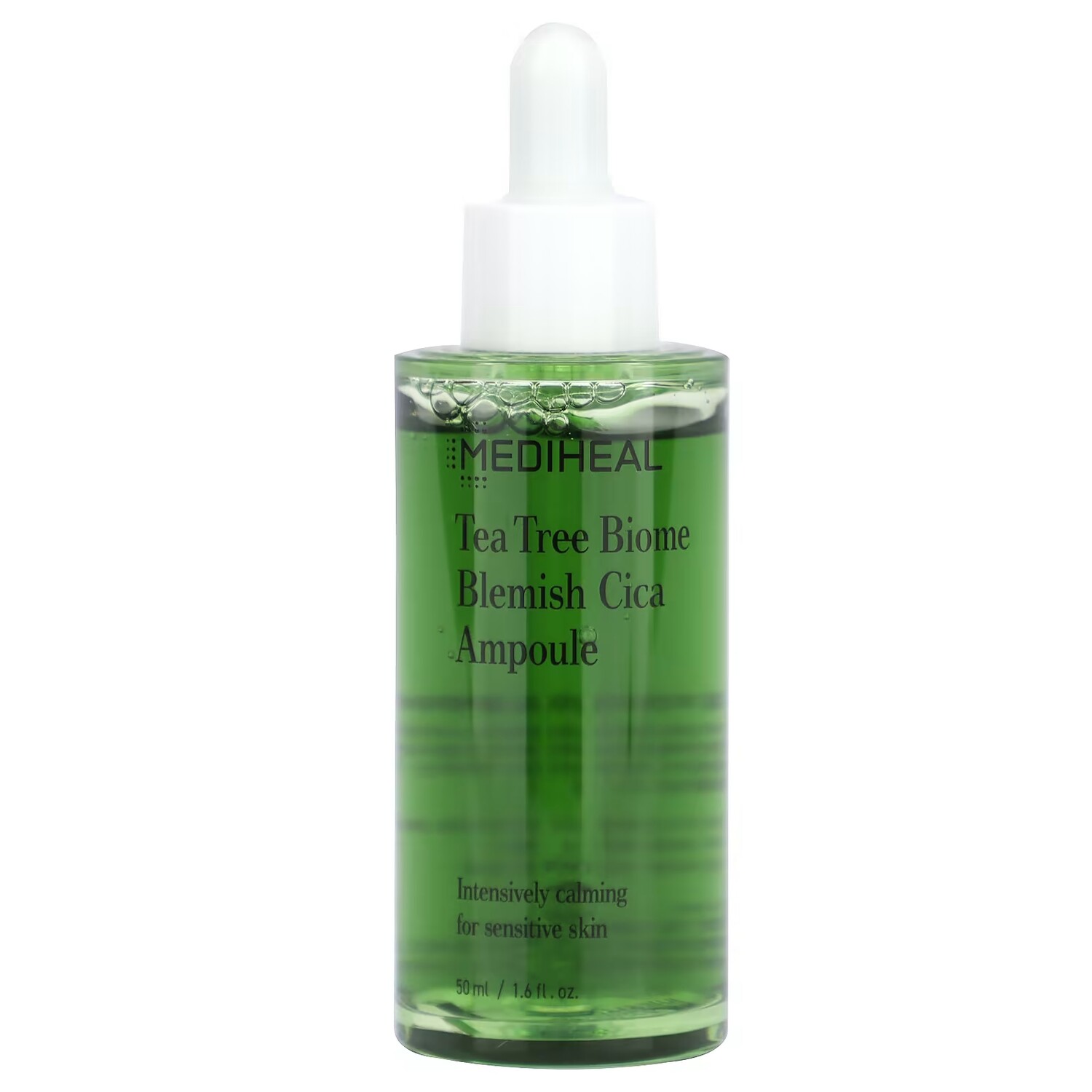

MEDIHEAL Tea Tree Biome Blemish Cica Ампула для чувствительной кожи, 1,6 жидких унций (50 мл)