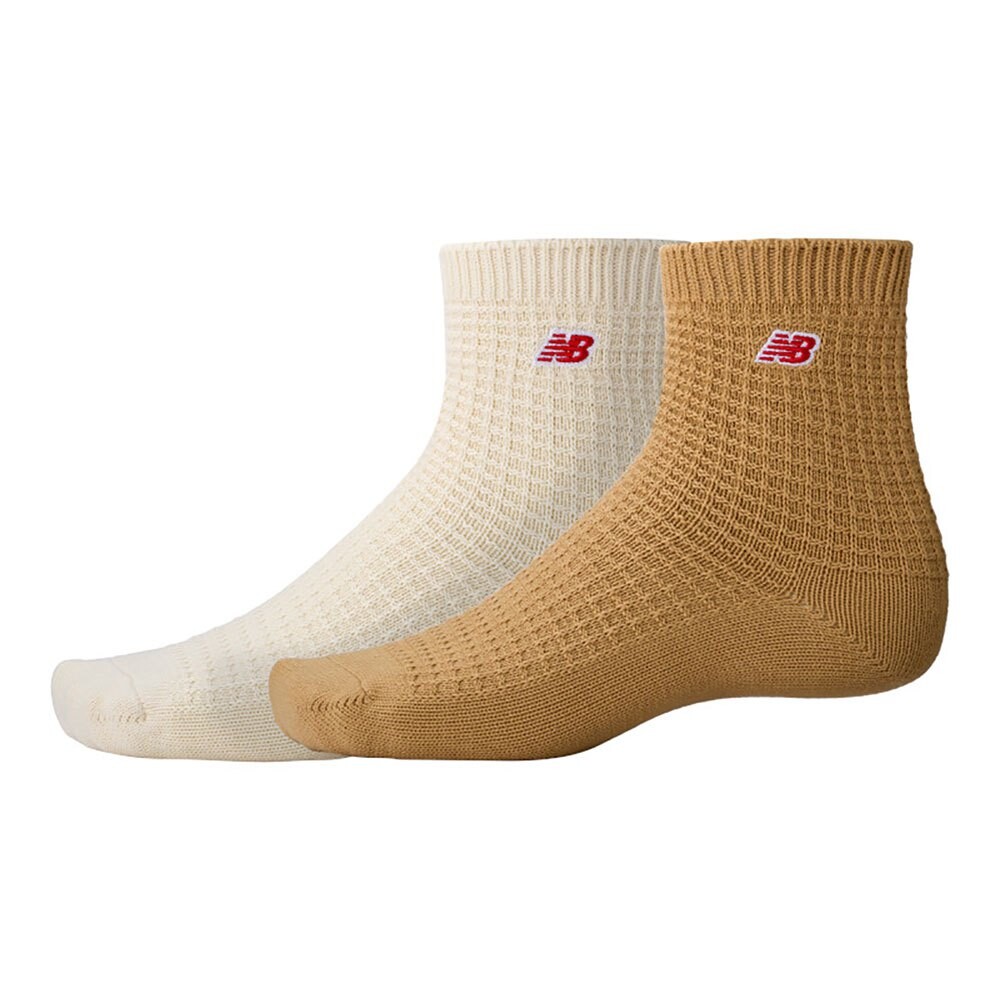 

Носки New Balance Waffle Knit Ankle 2 шт, бежевый