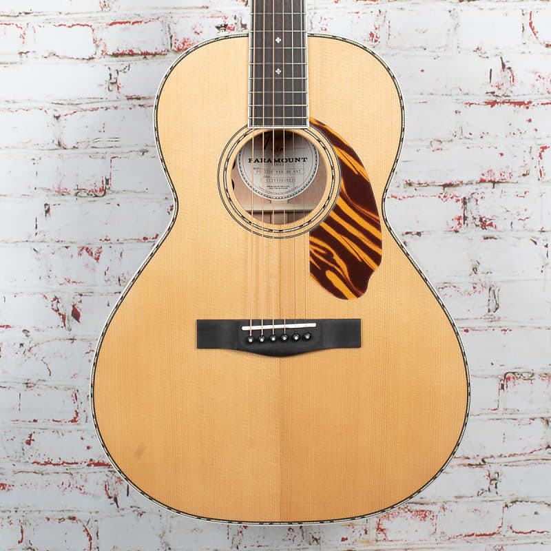 цена Акустическая гитара Fender PS-220E Parlor Acoustic Guitar, Ovangkol Fingerboard, Natural x9503