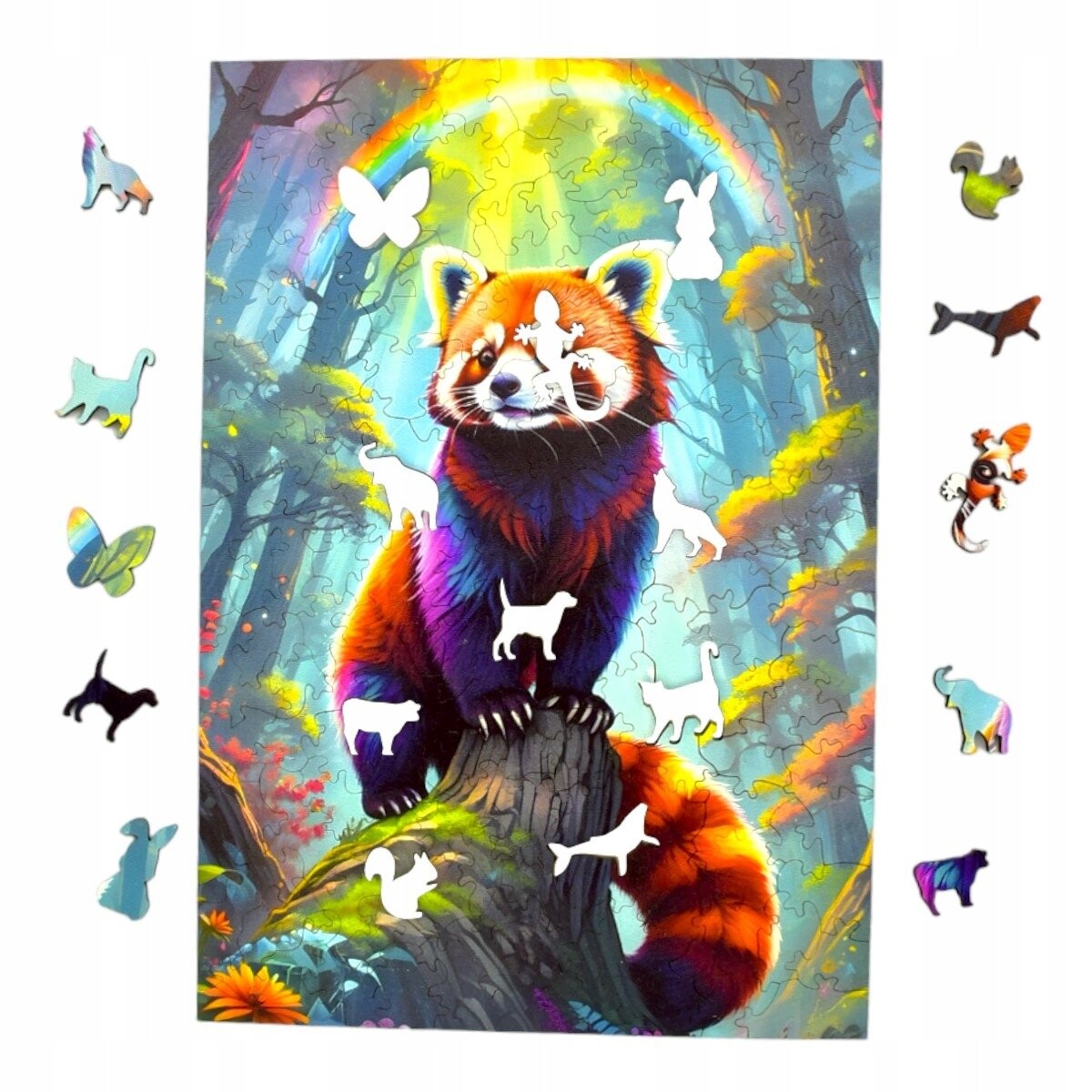 

Пазл Little Panda 160 деталей Деревянный пазл Mruu&Pruu