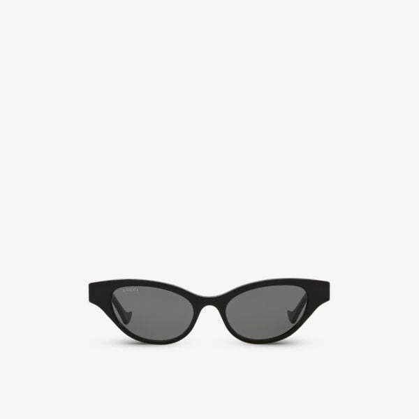 

Солнцезащитные очки gg1298s из ацетата кошачьего глаза Gucci, черный