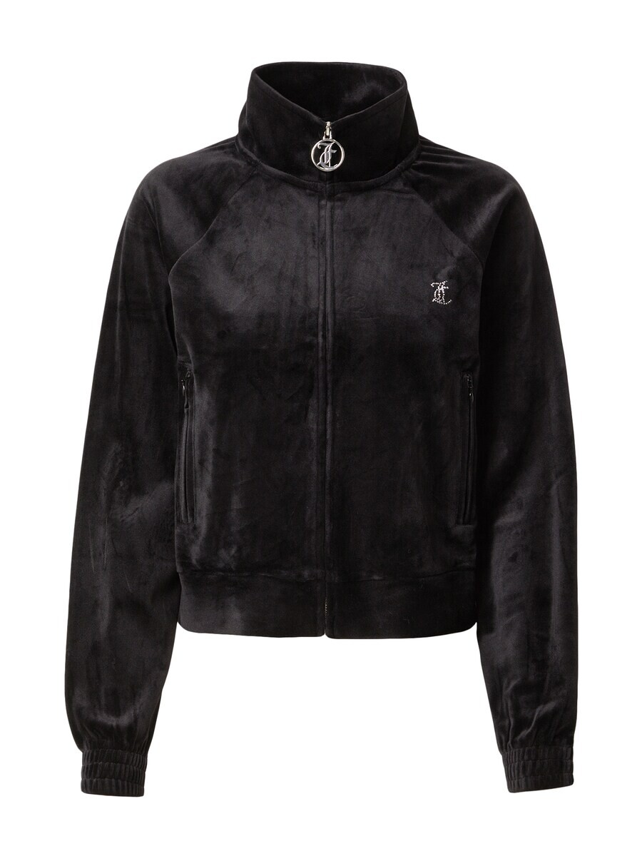 

Худи на молнии Juicy Couture, черный