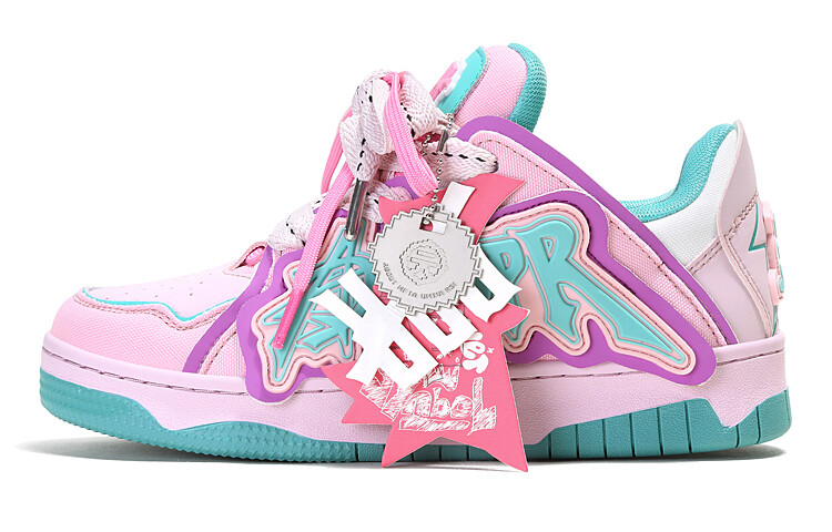 

Кроссовки ADCDAVINCI Lifestyle Shoes Unisex Low-top Pink/Green, розовый
