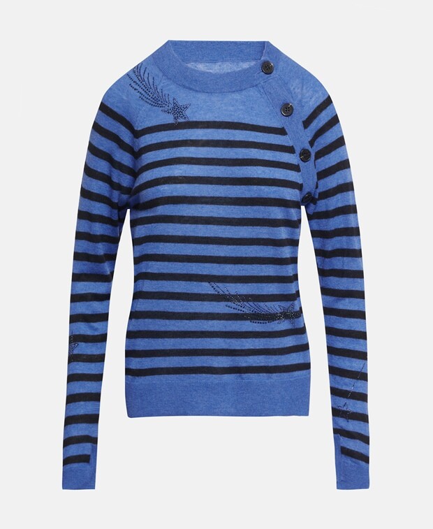 

Кашемировый пуловер Zadig&Voltaire, цвет Royal Blue