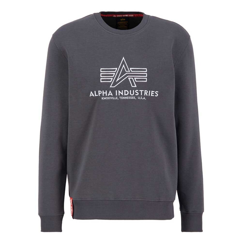 

Толстовка Alpha Industries Basic Embroidery, серый